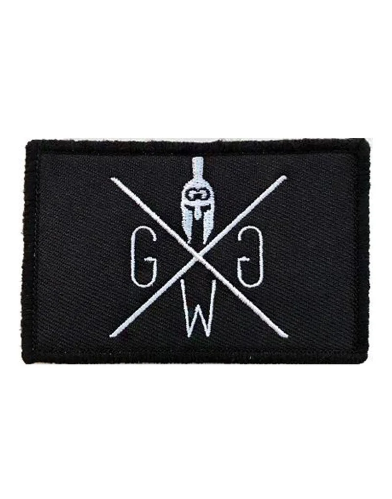 Gym Warrior Patch mit Klettverschluss