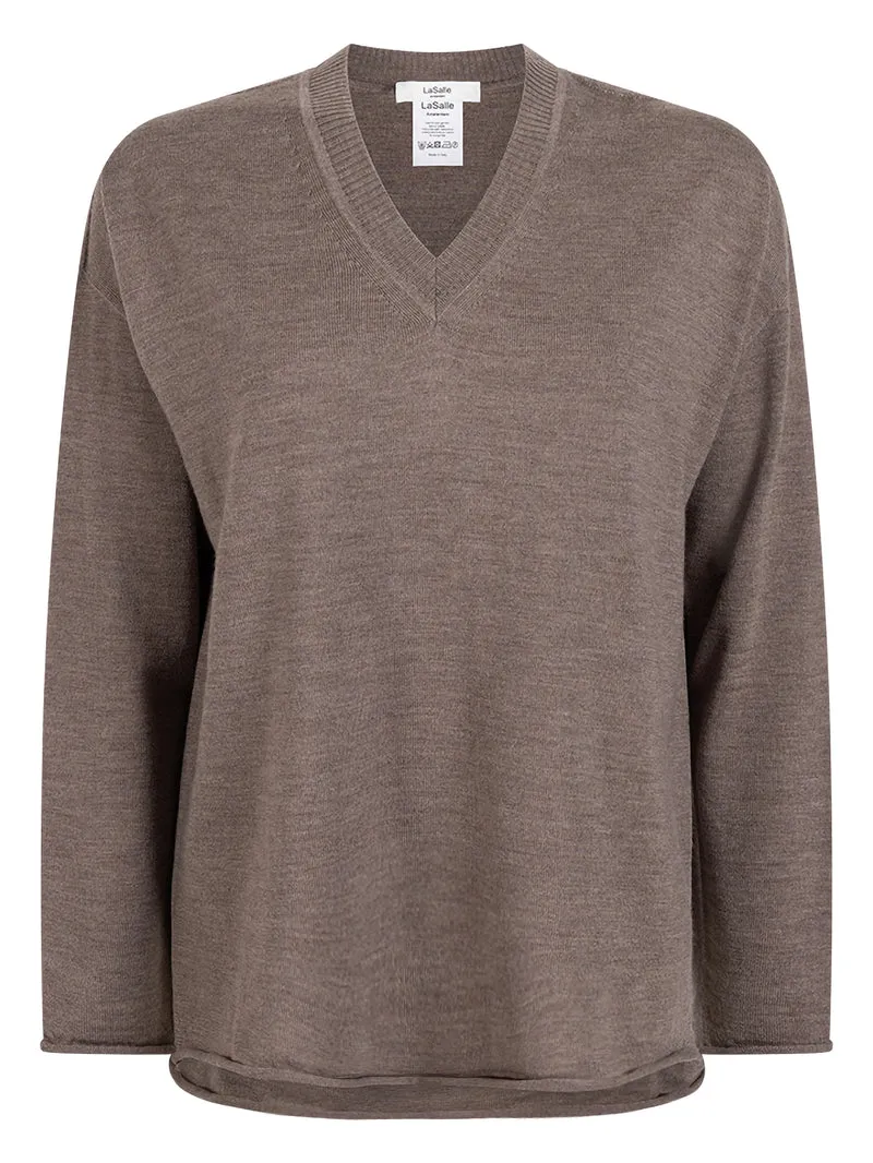 V-Neck Long Sleeve Sweater