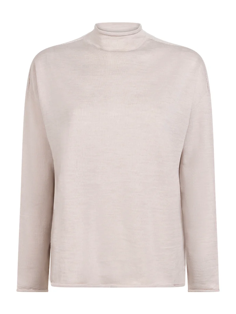 Raised Neck Sweater