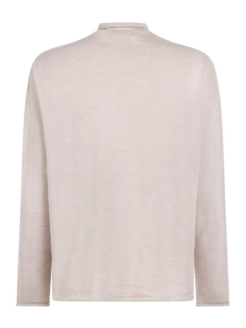 Raised Neck Sweater