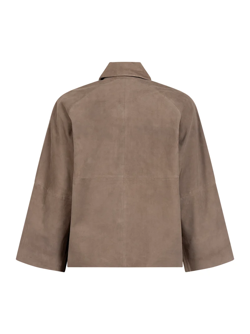 Suede Short Jacket