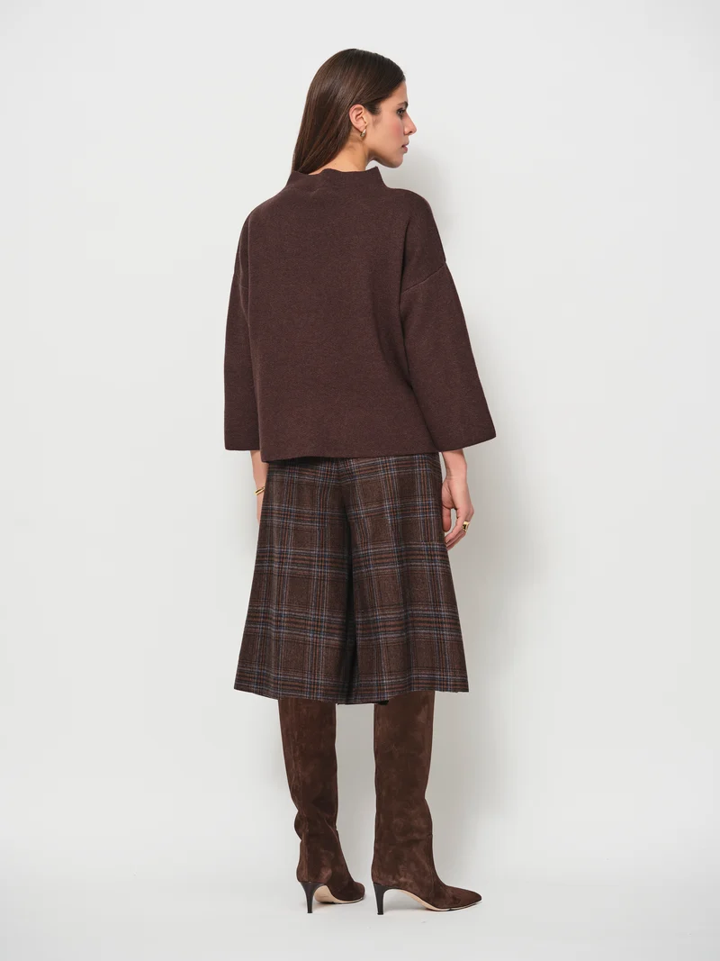 Checked Culottes