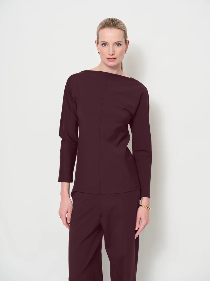 Boat Neck Top