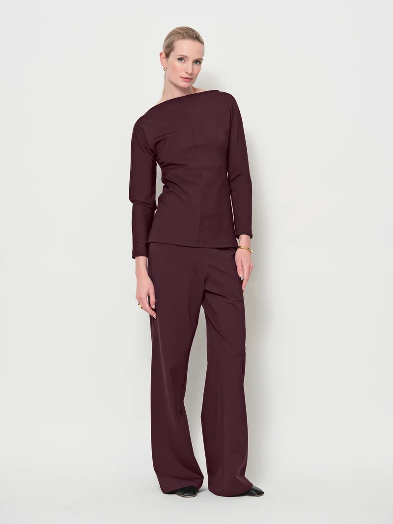 Boat Neck Top