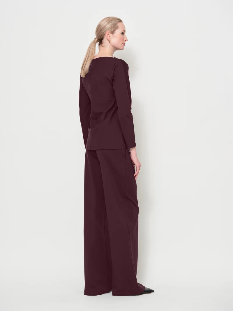 Boat Neck Top