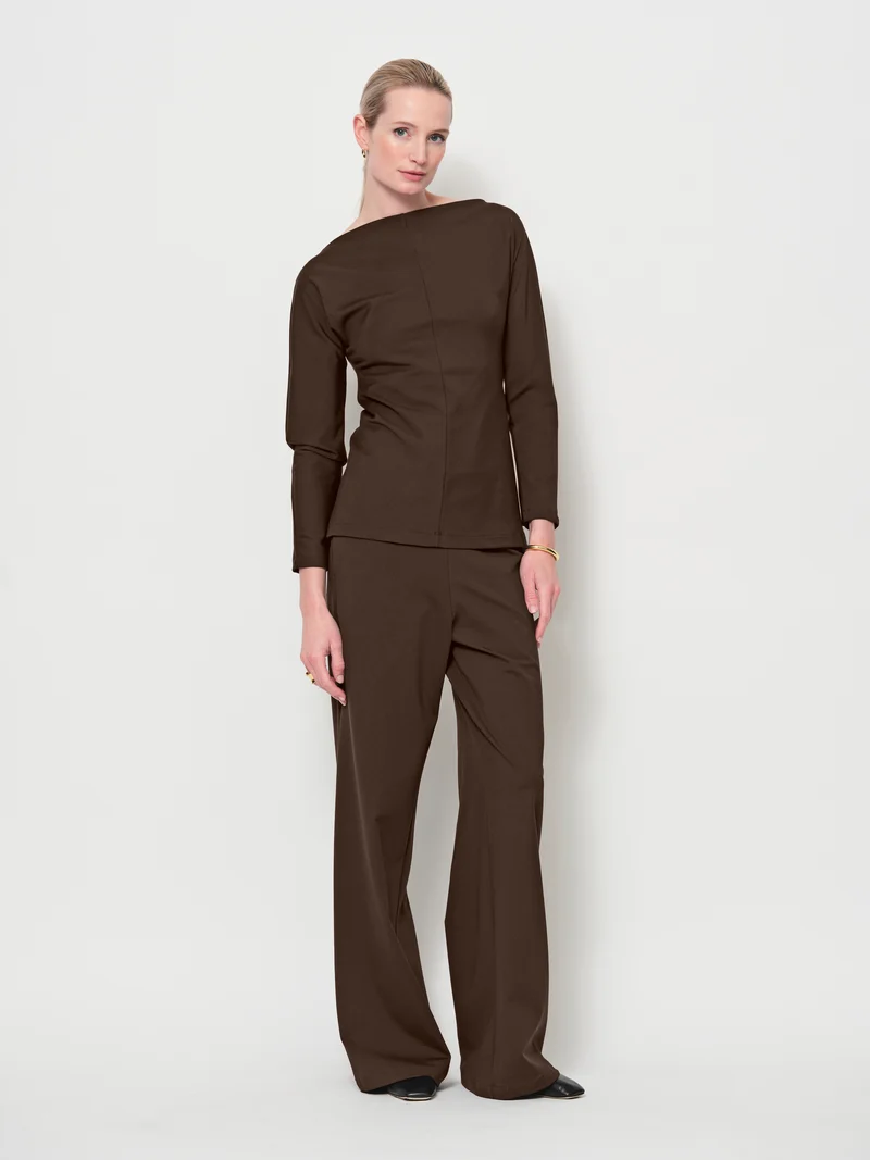 Boat Neck Top