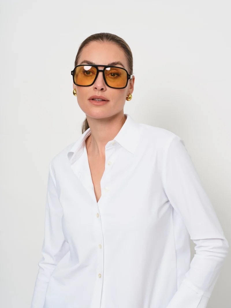 Boxy Crop Shirt