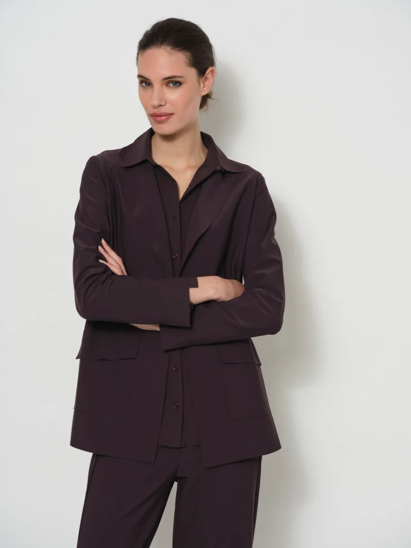 Bonded Jersey Blazer