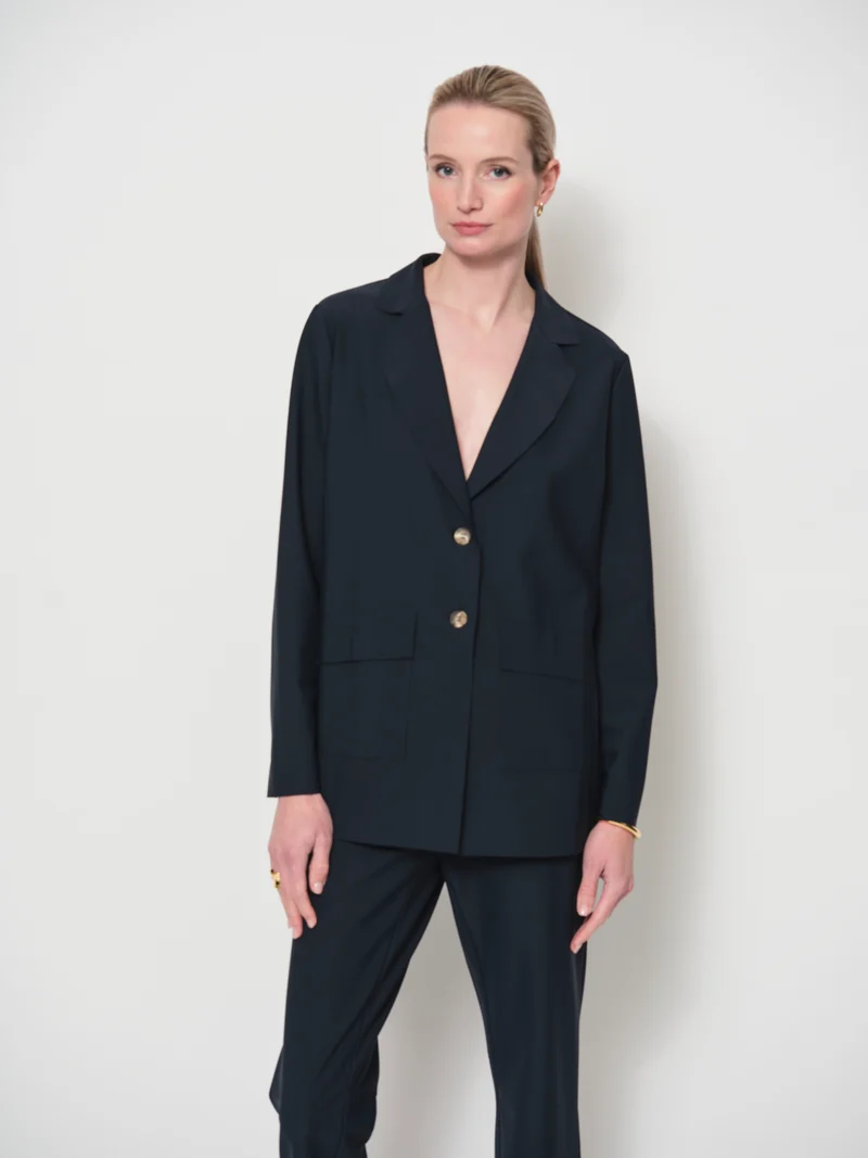 Bonded Jersey Blazer