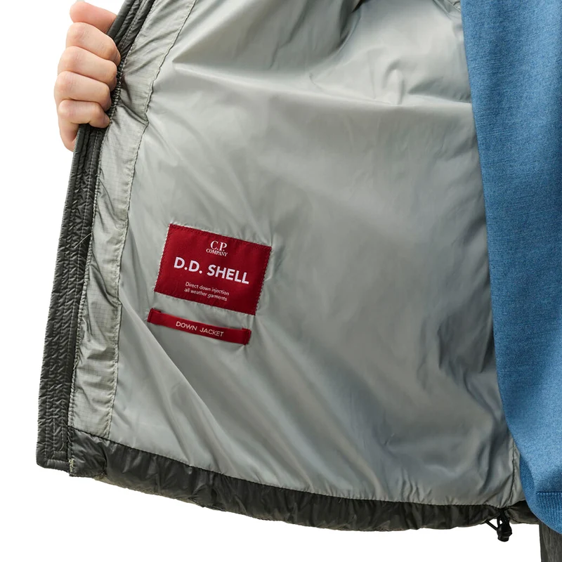 C.P. Company D.D. Shell Hooded Down Puffer Jacket