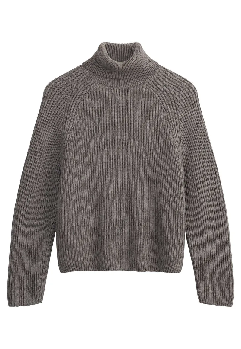 Rippstrick Rollkragenpullover Style CHIRHA