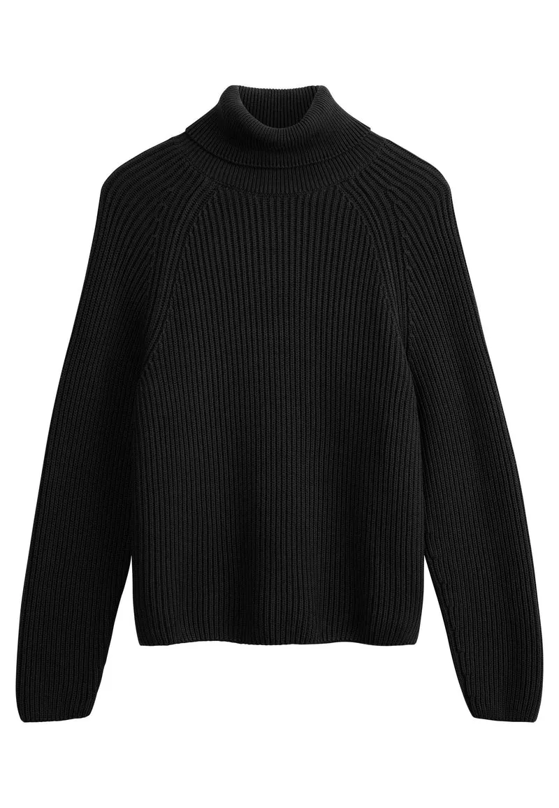 Rippstrick Rollkragenpullover Style CHIRHA