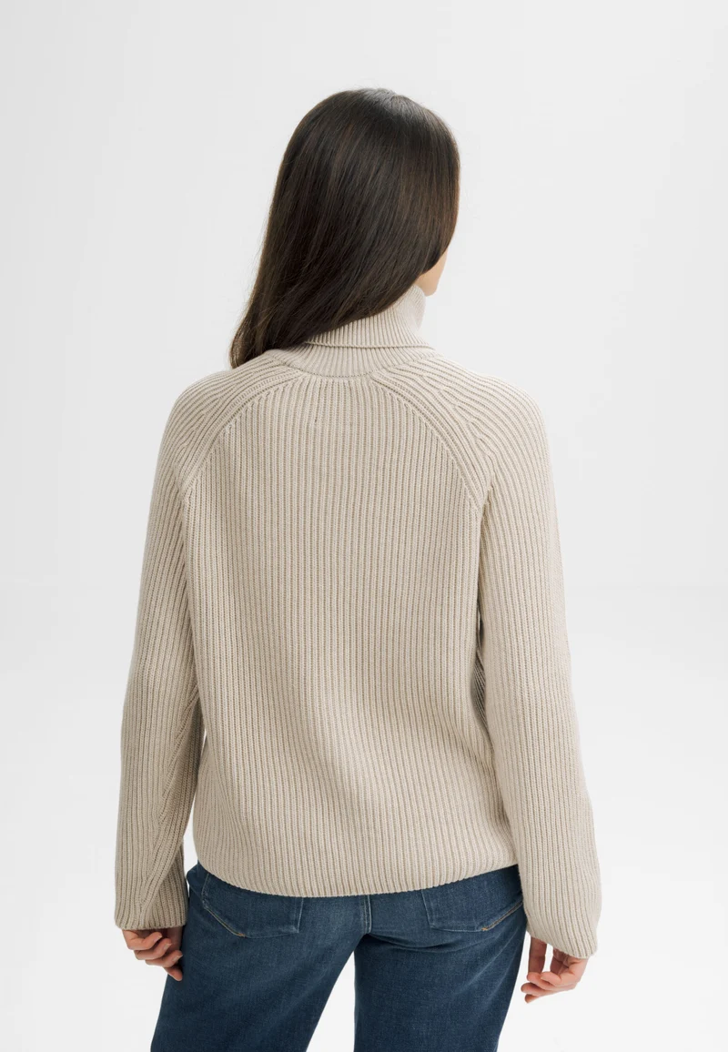 Rippstrick Rollkragenpullover Style CHIRHA
