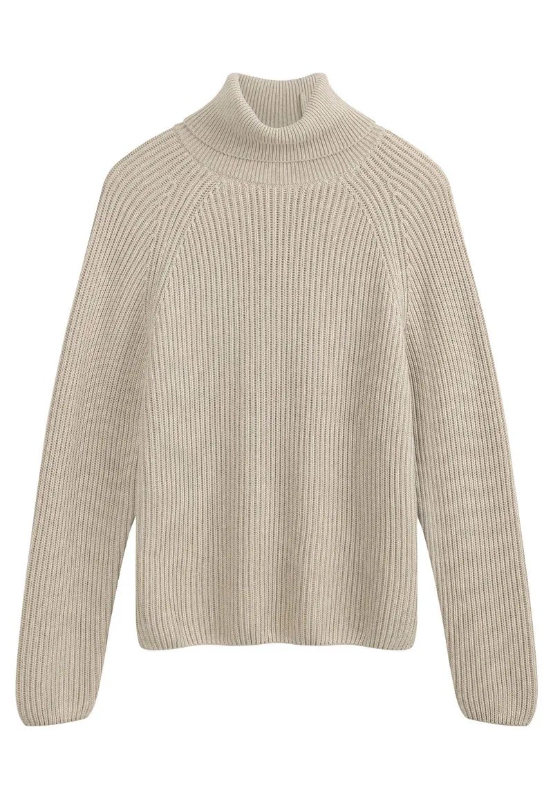 Rippstrick Rollkragenpullover Style CHIRHA