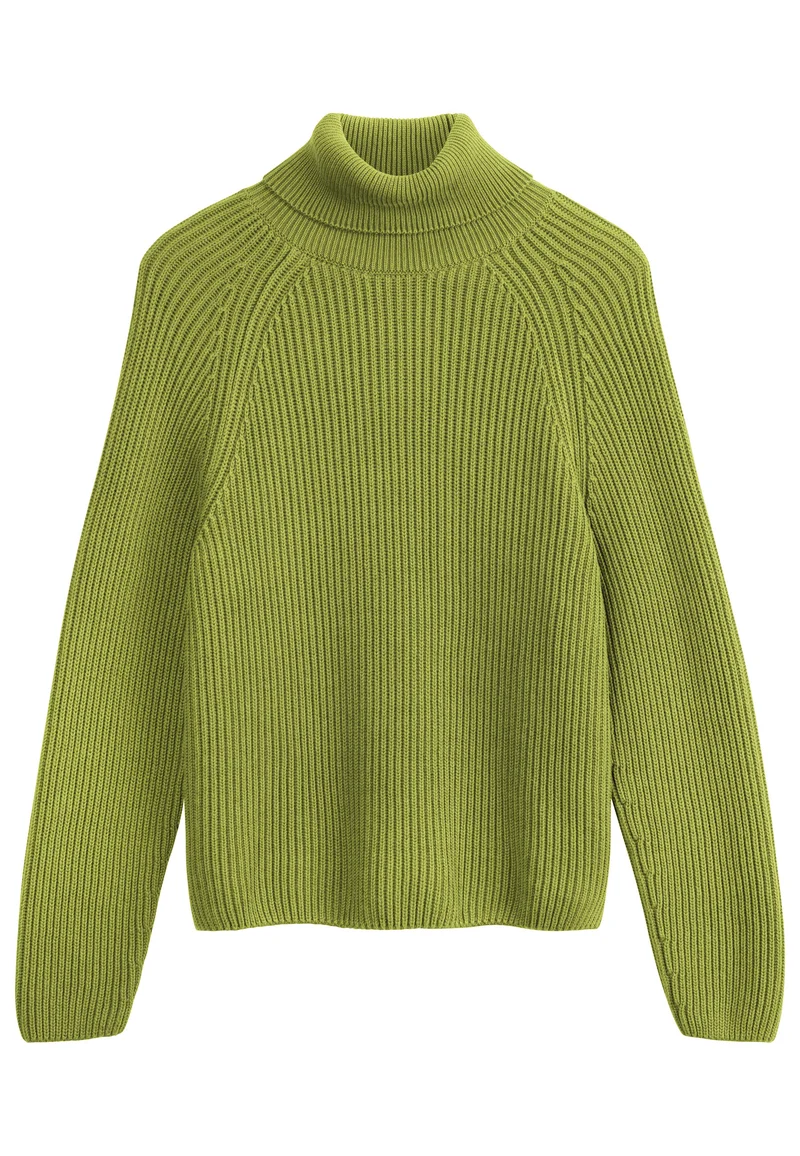 Rippstrick Rollkragenpullover Style CHIRHA