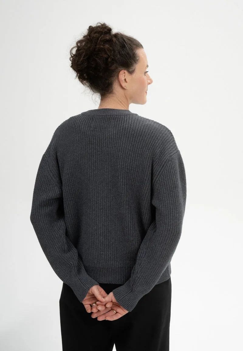 Rippstrick Pullover Style ADAH
