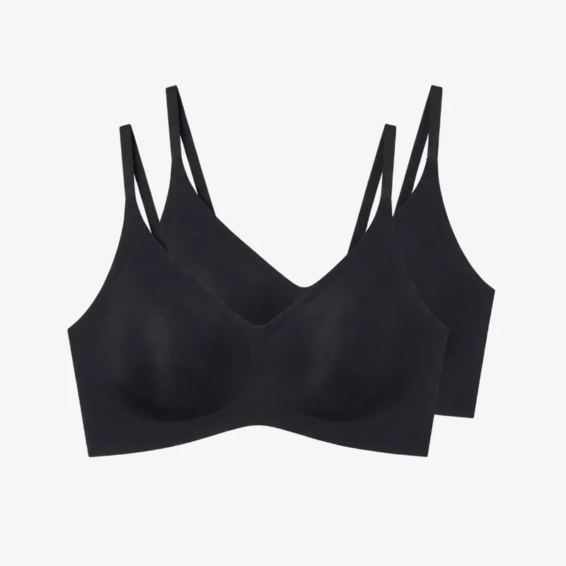 Microfiber Seamless Soft BH | Schwarz