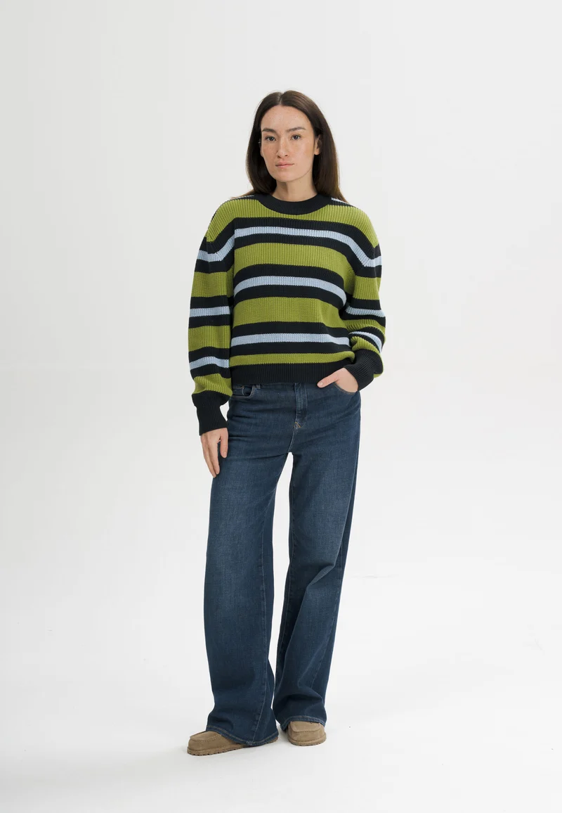 Rippstrick Pullover Style ADAH STRIPES