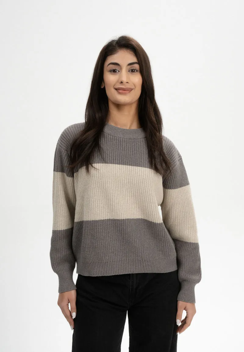 Rippstrick Pullover Style ADAH STRIPES