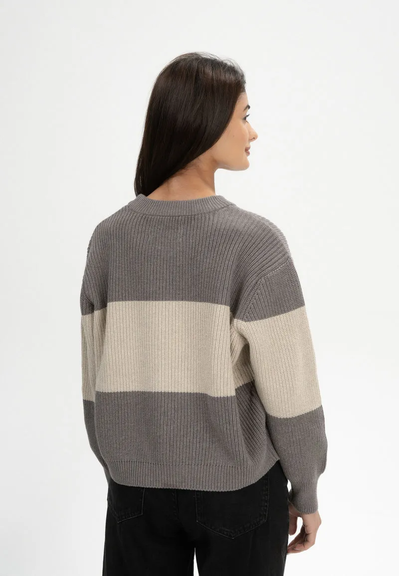 Rippstrick Pullover Style ADAH STRIPES