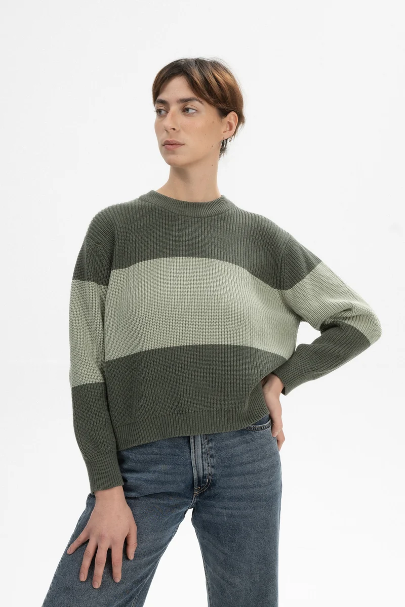 Rippstrick Pullover Style ADAH STRIPES
