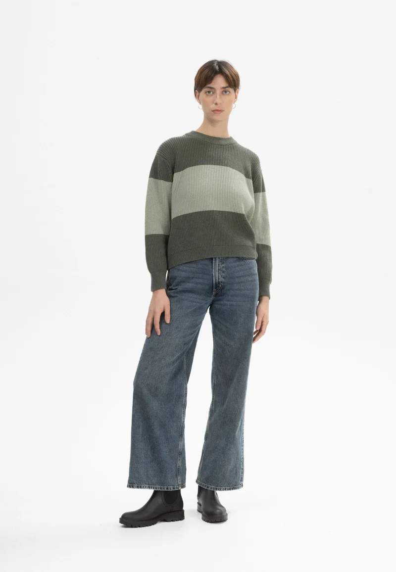 Rippstrick Pullover Style ADAH STRIPES