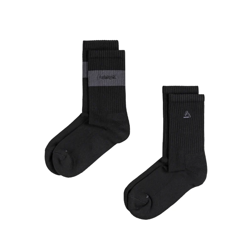 Asphaltgold 2-Pack Crew Socks
