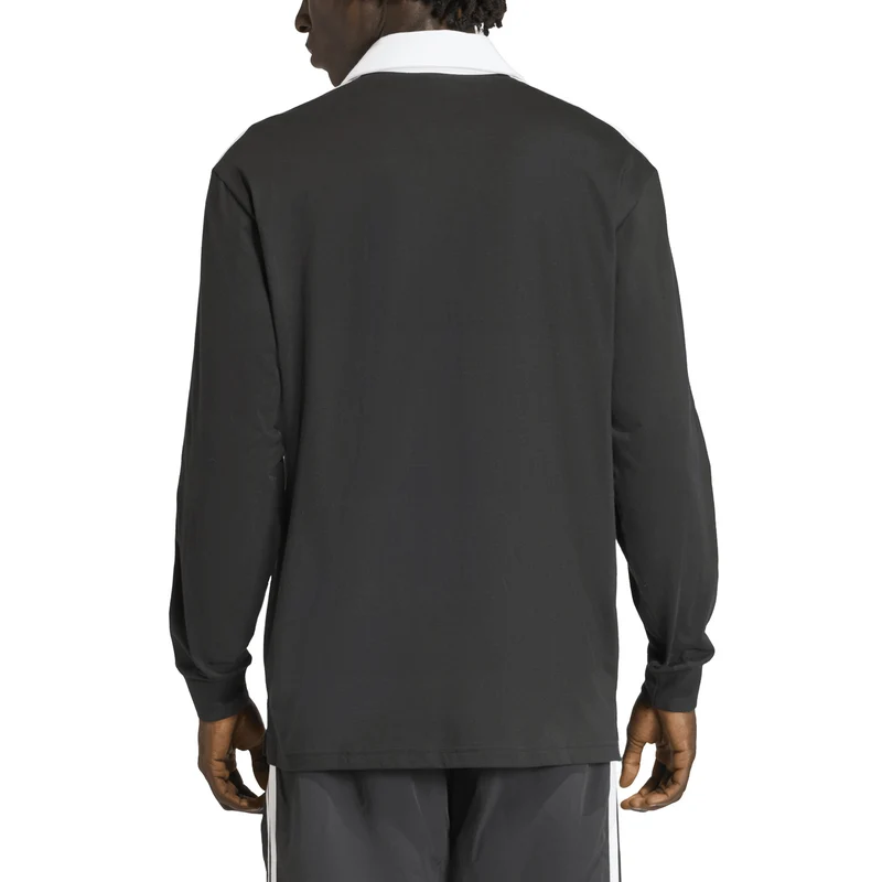 Adidas 3-Stripes Rugby Longsleeve Polo Shirt