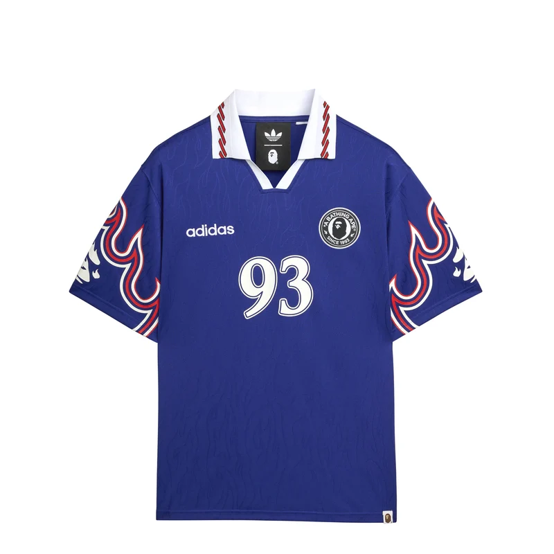 Adidas x Bape Short Sleeve Flame Jersey