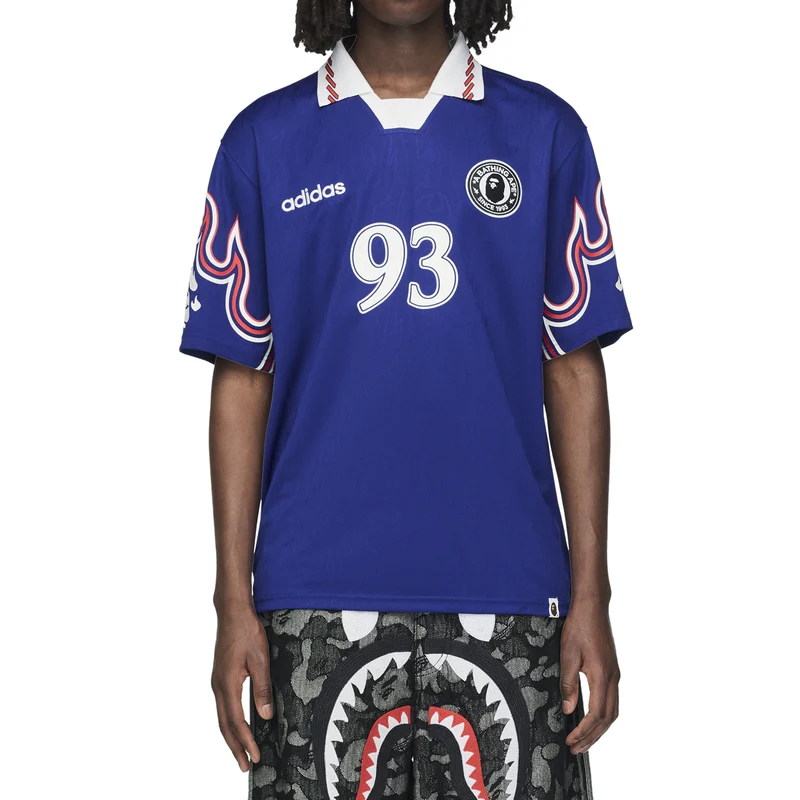 Adidas x Bape Short Sleeve Flame Jersey