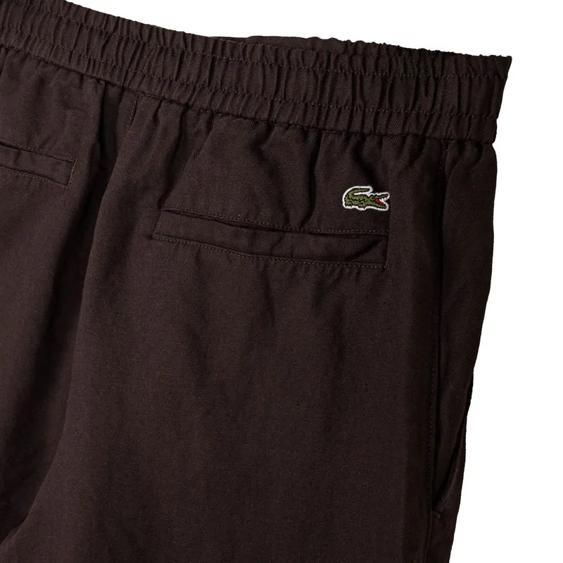Lacoste Linen Blend Twill Shorts