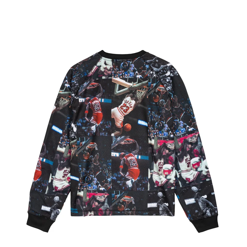 Nike Jordan Flight Printed Long-Sleeve Jersey