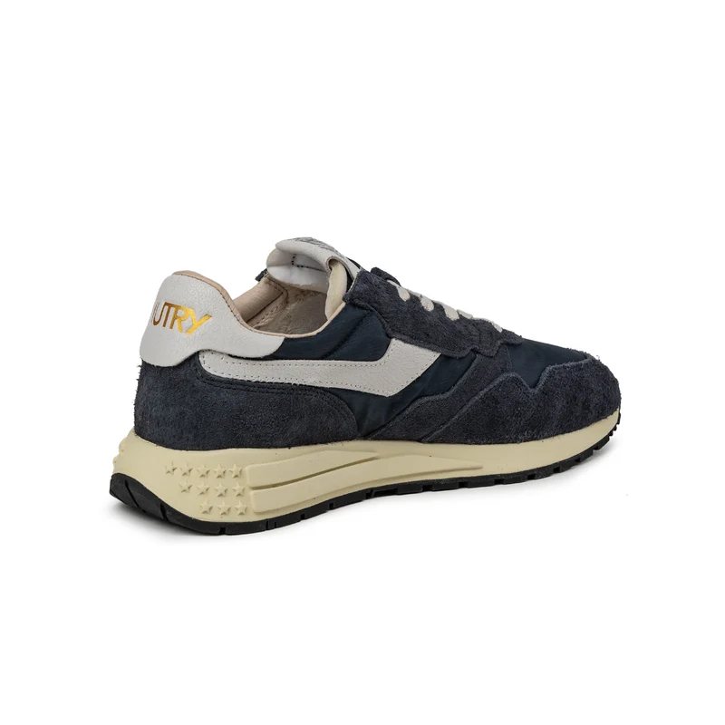 Autry Reelwind Low *Nylon / Cracked Leather*