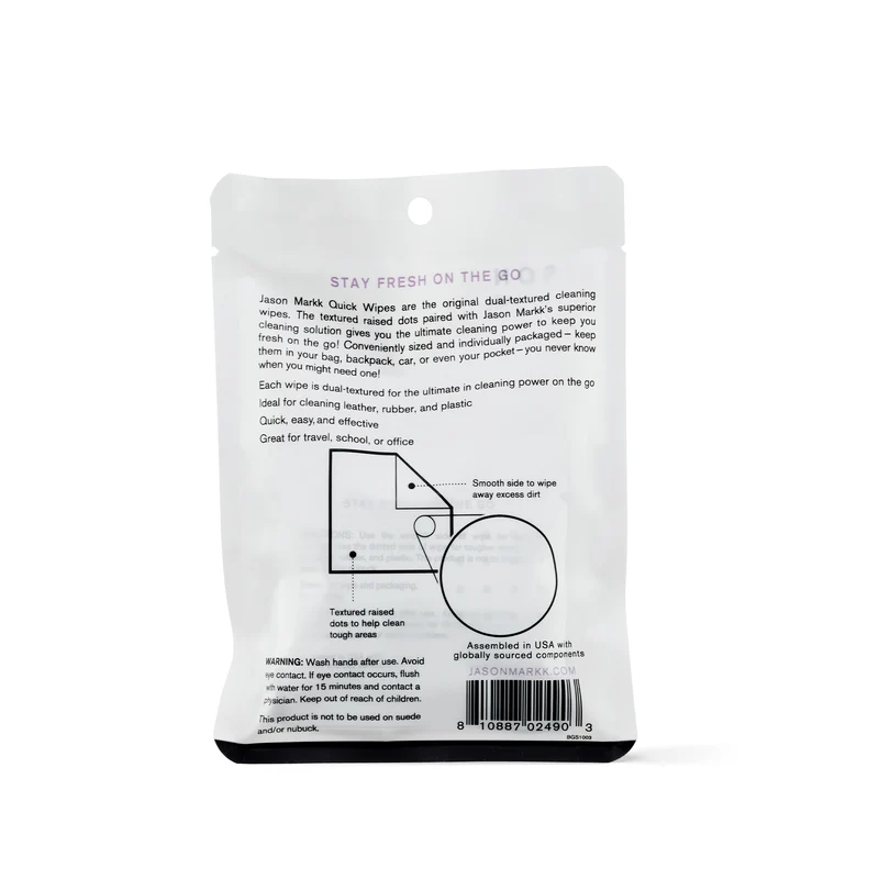 Jason Markk Quick Wipes 3 Pack