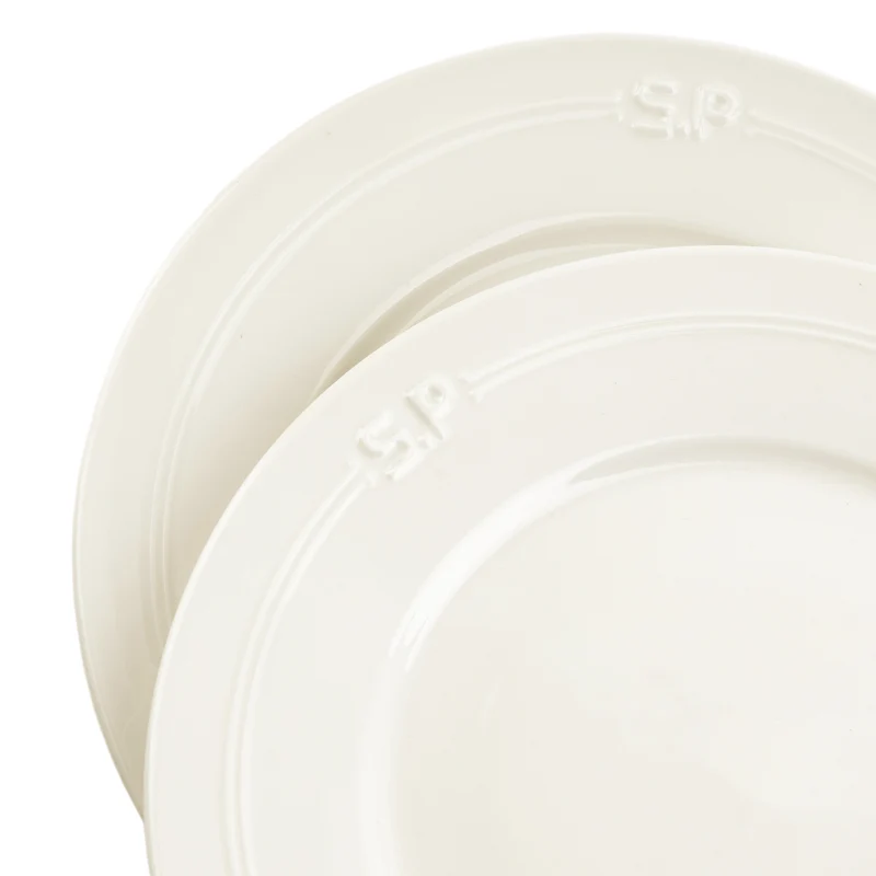 Service Projects Métier SP Embossed Dinner Plate