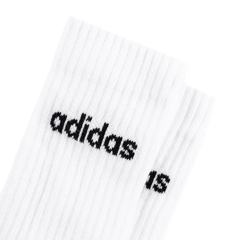 Adidas Linear Crew Cushioned Socks 3 Pairs