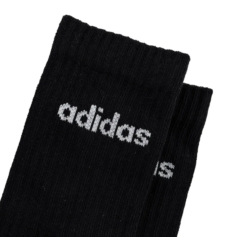 Adidas Linear Crew Cushioned Socks 3 Pairs