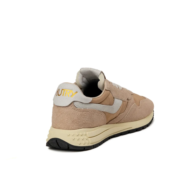 Autry Reelwind Low *Nylon / Cracked Leather*