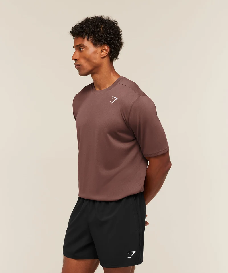 Gymshark Arrival T-Shirt - Espresso Brown