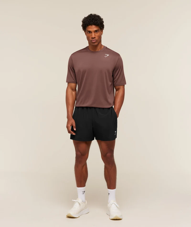 Gymshark Arrival T-Shirt - Espresso Brown