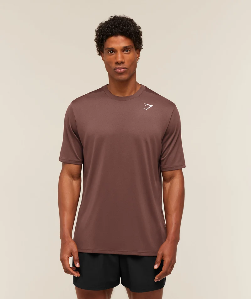Gymshark Arrival T-Shirt - Espresso Brown