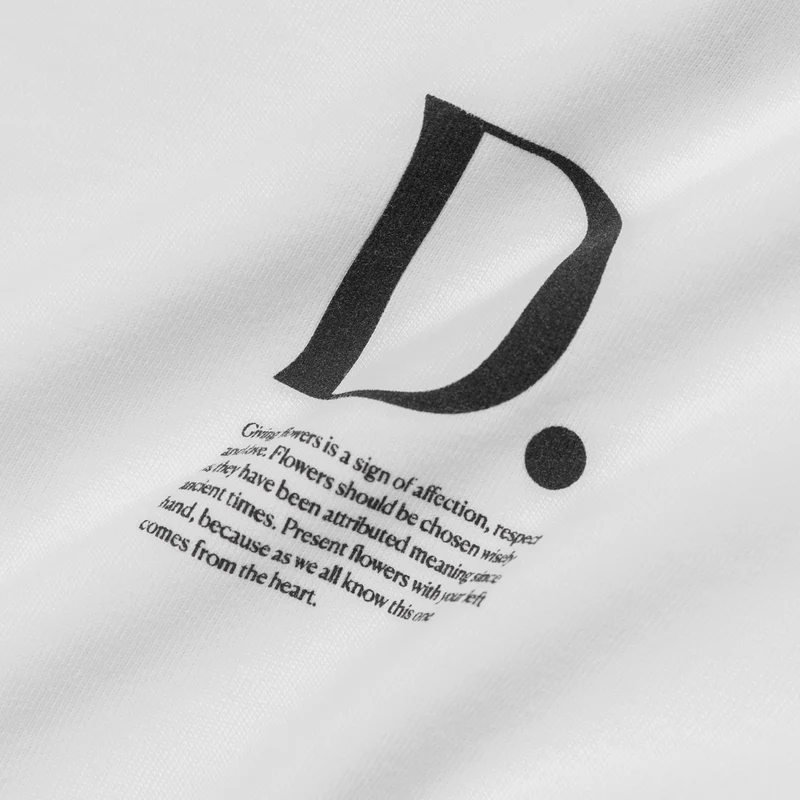 Asphaltgold *Language of Flowers* Dedication Tee