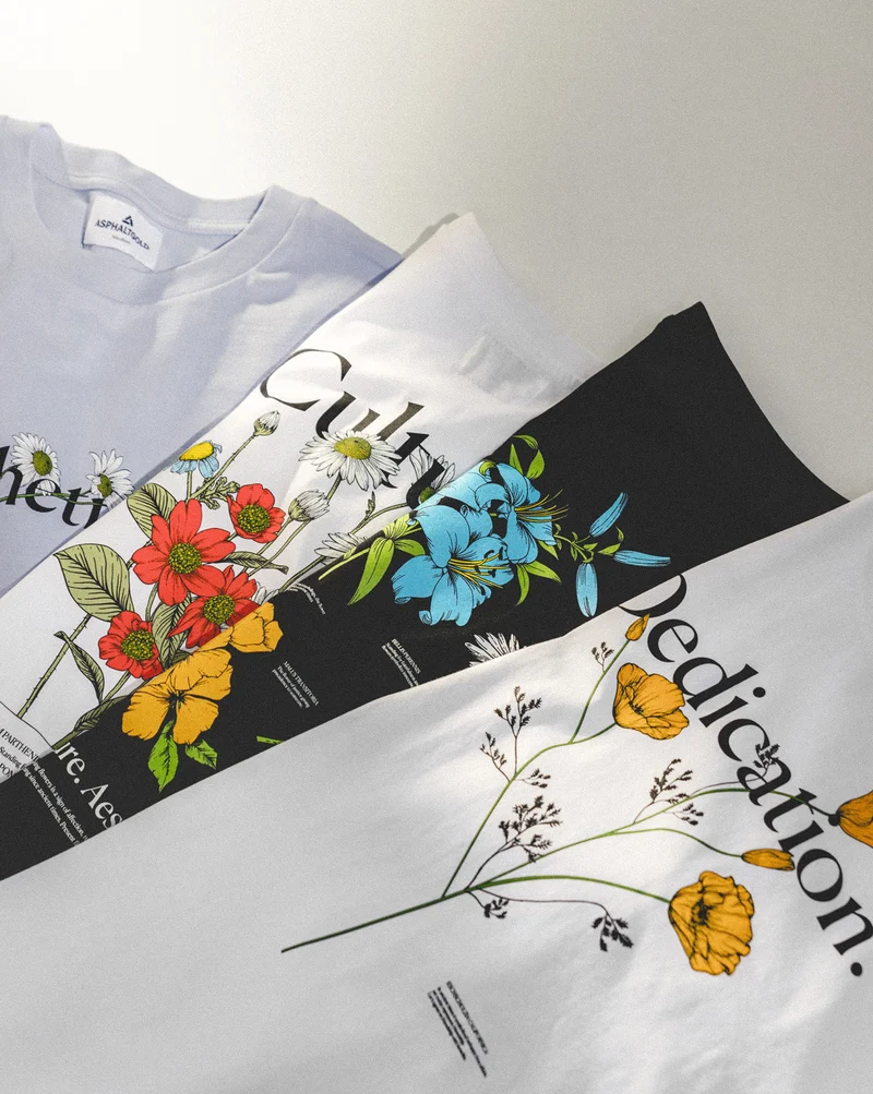 Asphaltgold *Language of Flowers* Dedication Tee