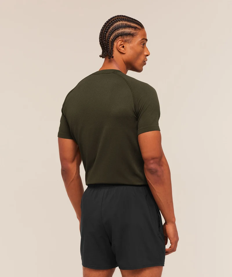 Gymshark Vital Seamless T-Shirt - Strength Green/Canvas Green