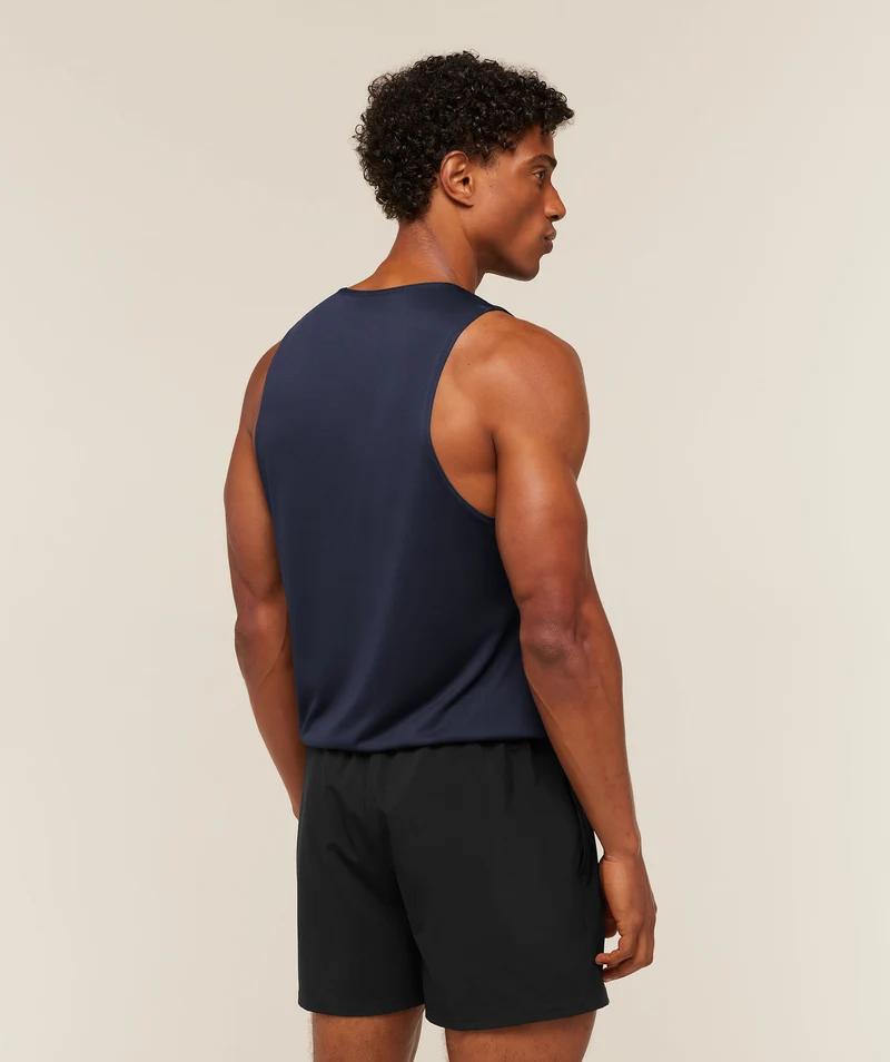 Gymshark Arrival Tank - Heavy Blue