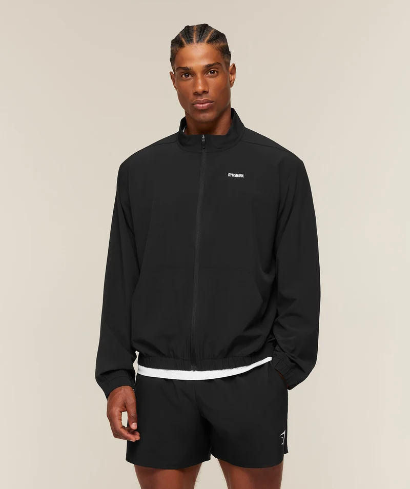 Gymshark Train Track Jacket - Black