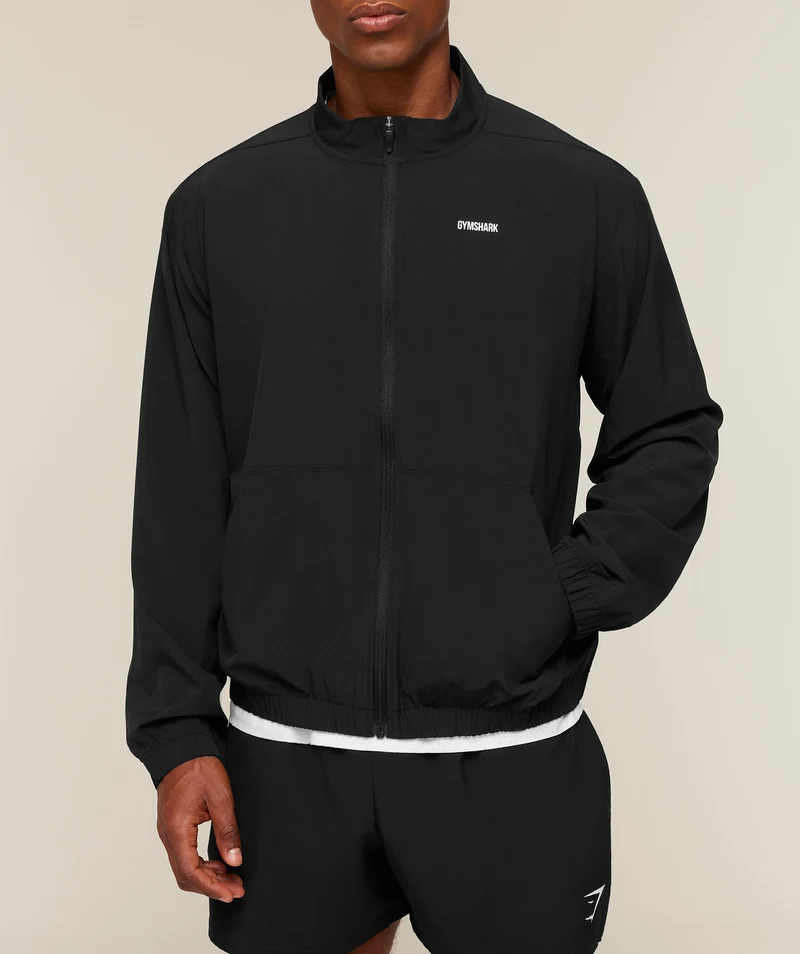 Gymshark Train Track Jacket - Black