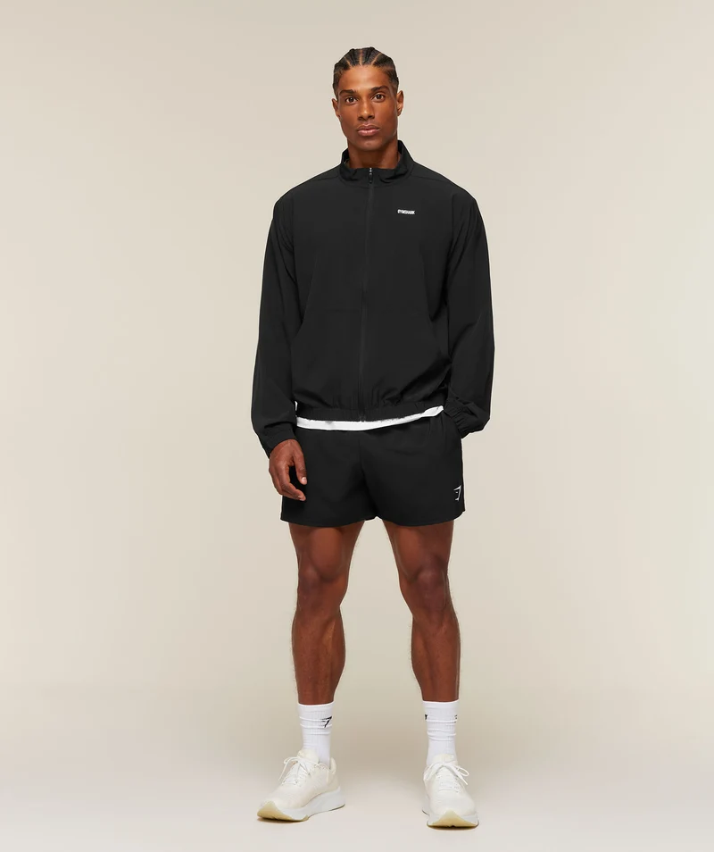 Gymshark Train Track Jacket - Black