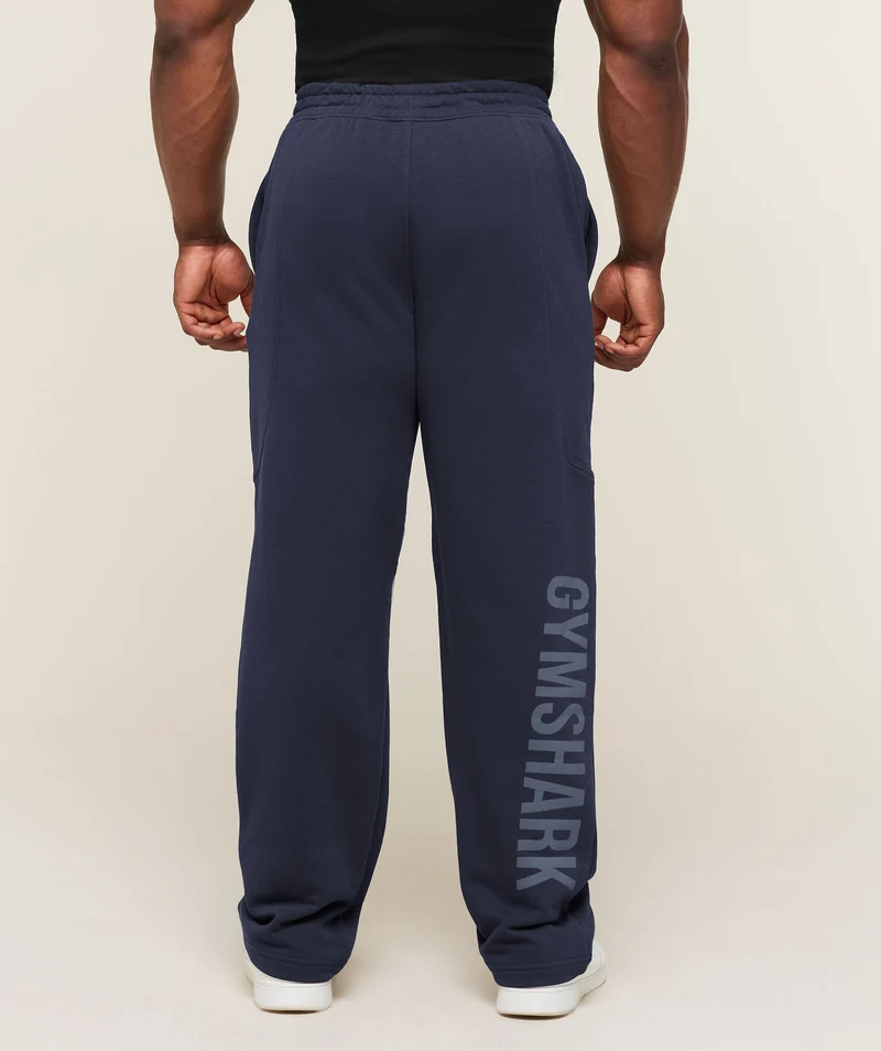 Gymshark Power Straight Leg Pant - Heavy Blue/Shadow Blue
