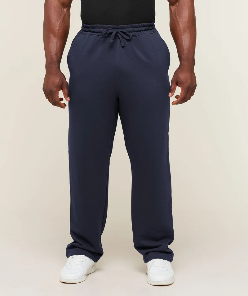 Gymshark Power Straight Leg Pant - Heavy Blue/Shadow Blue